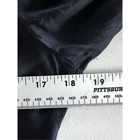 Vintage California Lover Button Up Dress Womens 3‎ Black 80s Whimsigoth Lace - Picture 9 of 11